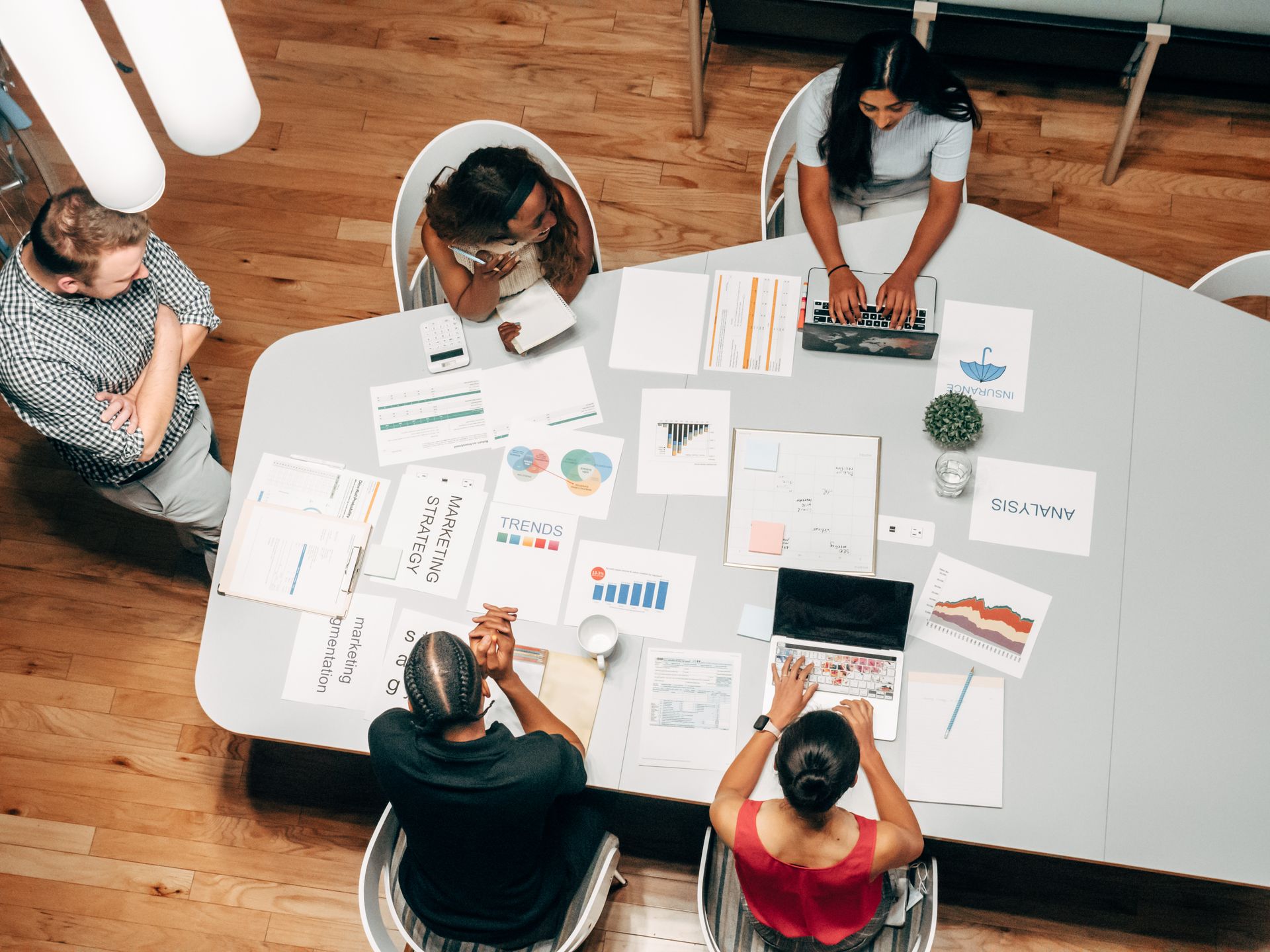 Blueprint studio workspace for AI earnings skills training in Calgary